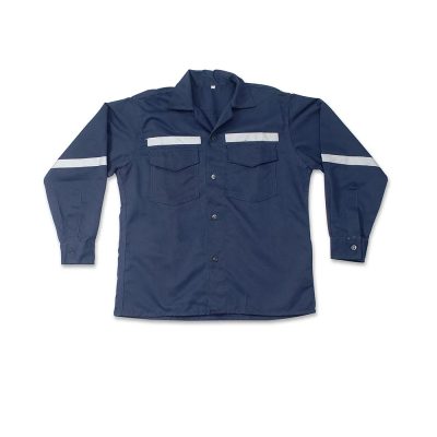 Camisa Drill Azul con Cinta