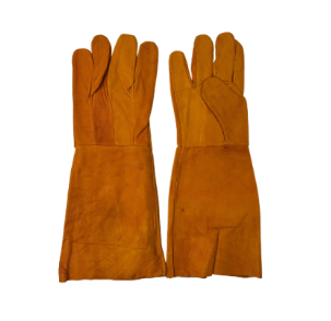 Guantes Badana Amarillo 14" Nacional - Imagen 2
