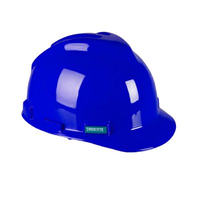 Casco Azul con Ratchet Tridente