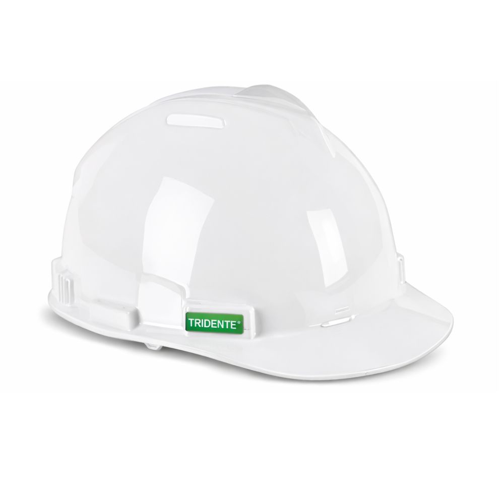 Casco Blanco con Ratchet Tridente