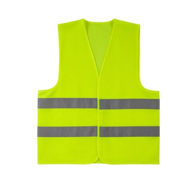 Chaleco de Seguridad Ligero Reflectivo Poliester Verde Clute