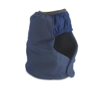 Cortaviento Impermeable con Forro Polar Azul