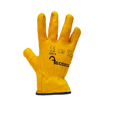 Guante Badana Amarillo Tecseg