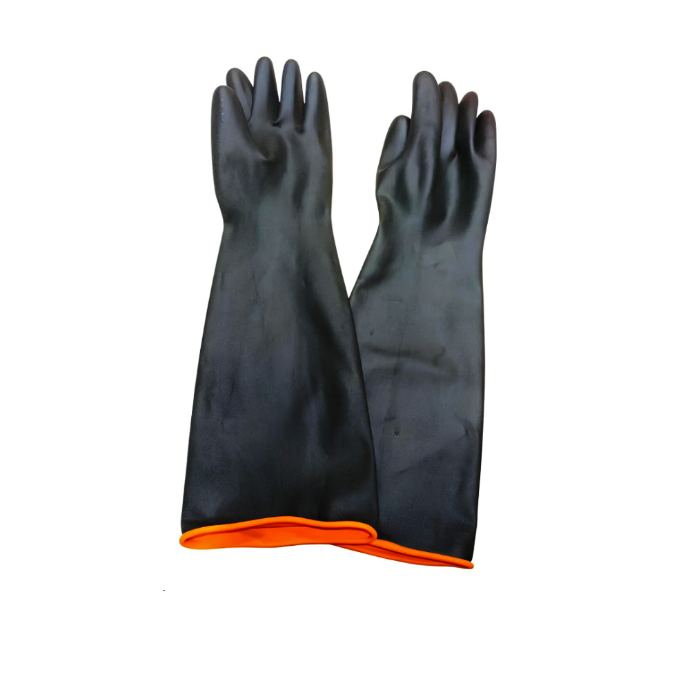Guante Chemical de Jebe 22 pulgadas