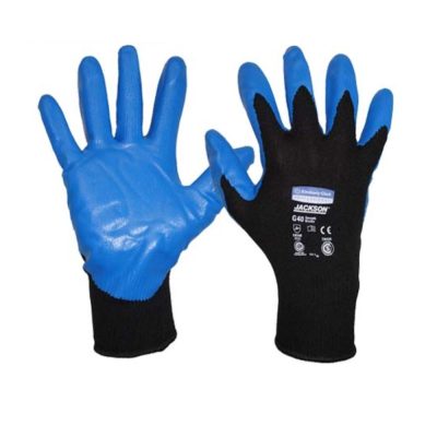 Guante Jackson G40 Nitrilo Azul