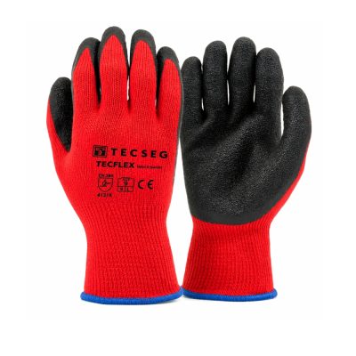 Guantes Multiflex Rojo Tecseg