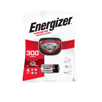 Linterna Frontal Energizer 300 Lumens