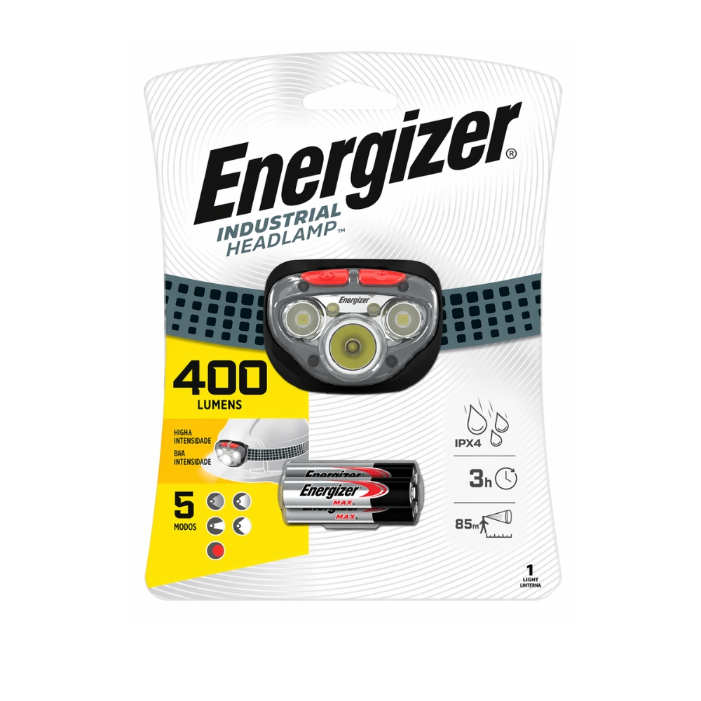 Linterna Frontal Energizer 400 Lumens