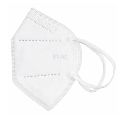 Mascarilla KN95 Color Blanco x 10 Unidades