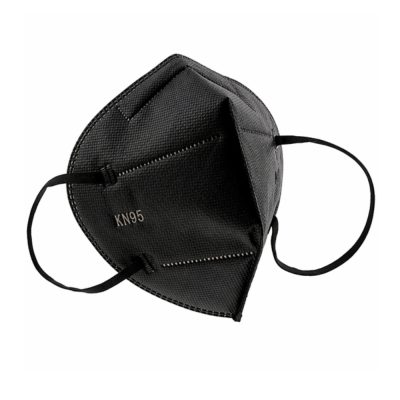 Mascarilla KN95 Color Negro de 5 Capas x 20 Unidades