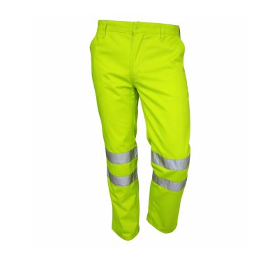 Pantalón Drill Verde Forforescente con Cinta