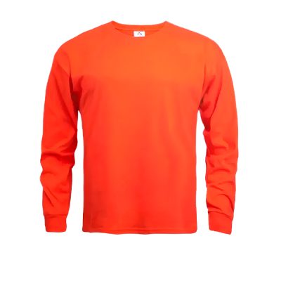 Polo Naranja 20 1 Manga Larga